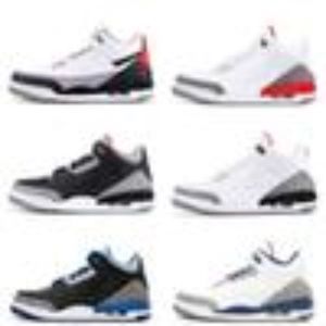 III Black white Cement three Basketball Shoes